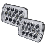 Heise HE-5X7S1 LED Light with Silver Face - 5"x7", 17 LED