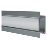 Heise HE-AFMTFL Frosted Aluminum Flush Mount Track - 3 Ft