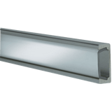 Heise HE-ATCL Clear Aluminum Surface Mount Track - 3 Ft