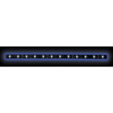 Heise HE-B335-BLK 3528 Blue/Black Light Strip with Black Base - 3 Meter, 60 LED, Bulk