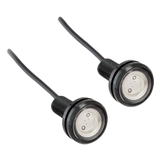 Heise HE-BALG Green Accent Light with Black Frame - .75 Inch, 3 Watt