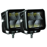 Heise HE-BCF2PK Blackout 2.5" - 4 LED Flood Cube - 2 Pack