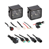 Heise HE-BCS2PK Blackout 2.5" - 4 LED Spot Cube - 2 Pack
