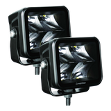 Heise HE-BCS2PK Blackout 2.5" - 4 LED Spot Cube - 2 Pack