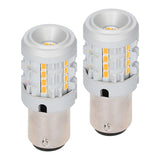 Heise HE-C1156A 1156 Amber Bulbs with Integrated Internal CANBUS System - 2-Pack