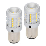 Heise HE-C1156W 1156 White Bulbs with Integrated Internal CANBUS System - 2-Pack
