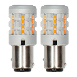 Heise HE-C1157A 1157 Amber Bulbs with Integrated Internal CANBUS System - 2-Pack