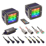 Heise HE-CHASE-CLKT Standard Mount Chasing LED Cube Lights