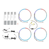 Heise HE-CHASE-W17 17" Wheel Light Set Chasing