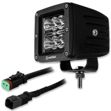 Heise HE-CL3SA Amber Cube Spot Light - 3 Inch, 6 LED