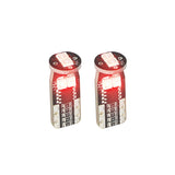 Heise HE-CT10R T10 Red LED Bulbs with Integrated Internal CANBUS System - 2-Pack