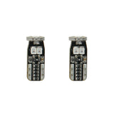 Heise HE-CT10R T10 Red LED Bulbs with Integrated Internal CANBUS System - 2-Pack