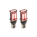 Heise HE-CT15R T15 Red LED Bulbs with Integrated Internal CANBUS System  - 2-Pack