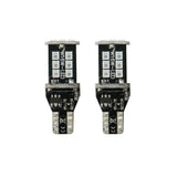 Heise HE-CT15R T15 Red LED Bulbs with Integrated Internal CANBUS System  - 2-Pack