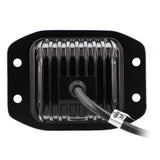 Heise HE-FMBCF Blackout Flush Mount 3.5" Cube 4 LED Light - Flood