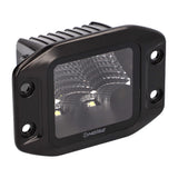 Heise HE-FMBCF Blackout Flush Mount 3.5" Cube 4 LED Light - Flood