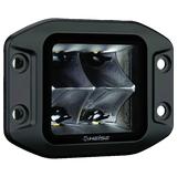 Heise HE-FMBCS Blackout Flush Mount 3.5" Cube 4 LED Light - Spot