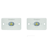 Heise HE-FMML1B 1.5 x 3" Flush Mount Auxillary Marine Accent Lighting Pod - Blue