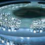 Heise H-IB550 5050 Ice Blue Light Strip - 5 Meter, 60 LED
