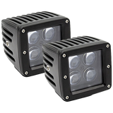 Heise HE-ICL2PK Improved Infinite Cube RGB Light - 3 Inch, 4 LED, 2-Pack