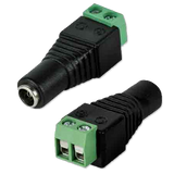 Heise HE-MQC5PK Male Two Wire Connector Adapter - 5-Pack