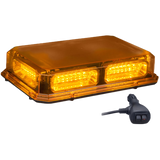 Heise HE-MU13-MINI Amber Exterior Mini Lightbar - 12.9 Inch, 36 LED