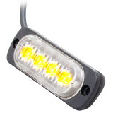 Heise HE-MULTE-4A Lite Marker Lights (4) 1.5 Watt - Amber - Municipality Series