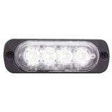 Heise HE-MULTE-4W White Lite Marker Lights - 3.4 Inch, 4 LED