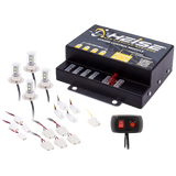 Heise HE-MUSTR-W White Strobe Kit - 8 LED, 4-Pack