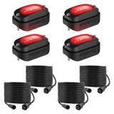 Heise HE-RGB-K4 RGB Wide Angle Rock Light Kit - 4 Pack