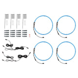 Heise HE-RGBW1-W14 14" Wheel Light Set For RGBW-CB1