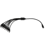 Heise HE-SPLIT8 12V DC Single Male To 8 Female Splitter
