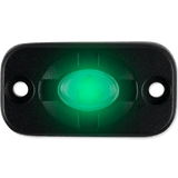 Heise HE-TL1G Green Auxiliary Lighting Pod - 1.5x3 Inch, 3 LED