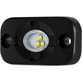 Heise HE-TL1 White Auxiliary Lighting Pod - 1.5x3 Inch, 3 LED