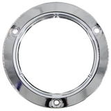 Heise HE-TRM103 Stainless Flange for Round Trailer Lights - 4 Inch