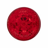 Heise HE-TR2001 Round Red Marker/Clearance Light - 2 Inch, 6 LED