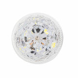 Heise HE-TR2003 Round White Marker/Clearance Light - 2 Inch, 6 LED