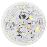 Heise HE-TR2003 Round White Marker/Clearance Light - 2 Inch, 6 LED