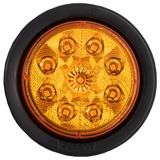 Heise HE-TR2505 Round Amber Marker/Clearance Light - 2.5 Inch, 9 LED