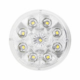 Heise HE-TR2506 Round White Marker/Clearance Light - 2.5 Inch, 9 LED