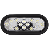 Heise HE-TR6003 Oval White Light with Grommet - 6 Inch, 14 LED