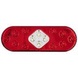 Heise HE-TR6004 Oval Red Light - 6 Inch, 10 LED