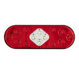 Heise HE-TR6004 Oval Red Light - 6 Inch, 10 LED