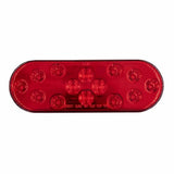 Heise HE-TR6005 Oval Red Light - 6 Inch, 14 LED