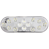 Heise HE-TR6007 Oval White Light - 6 Inch, 14 LED