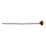 Heise HE-TR7502 Round Amber Marker/Clearance Light - .75 Inch, 3 LED