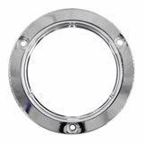 Heise HE-TRM03 Stainless Flange for Round Trailer Lights - 4 Inch, 10-Pack