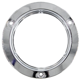 Heise HE-TRM03 Stainless Flange for Round Trailer Lights - 4 Inch, 10-Pack