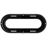 Heise HE-TRM101 Plastic Flange for Oval Trailer Lights - 6 Inch
