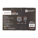 Heise HE-WL4H 4.3" Heated Work LED Floodlight